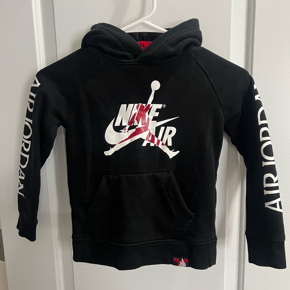 Nike Air Jordan Kids Black Hoodie